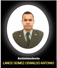 Fotograf&iacute;a del Se&ntilde;or Si. Lance G&oacute;mez Oswaldo Antonio quien falleci&oacute; en cumplimiento de su deber.