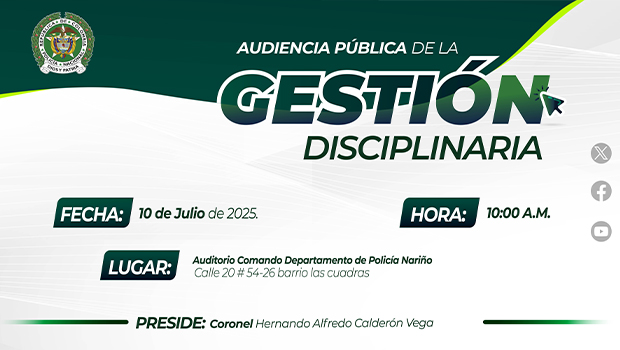 Audiencia Pública de la Gestión Disciplinaria R4