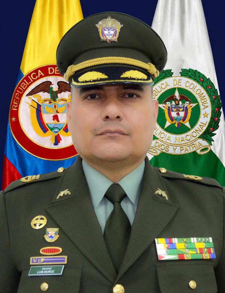 Comandante del departamento de policía Antioquia