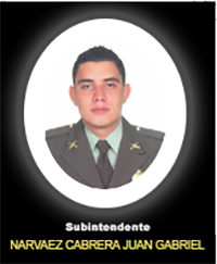 Fotograf&iacute;a del Se&ntilde;or Si. Narv&aacute;ez Cabrera Juan Gabriel quien falleci&oacute; en cumplimiento de su deber.