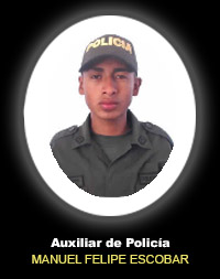 Fotograf&iacute;a del Se&ntilde;or Axp. Manuel Felipe Escobar Guanume quien falleci&oacute; en cumplimiento de su deber.