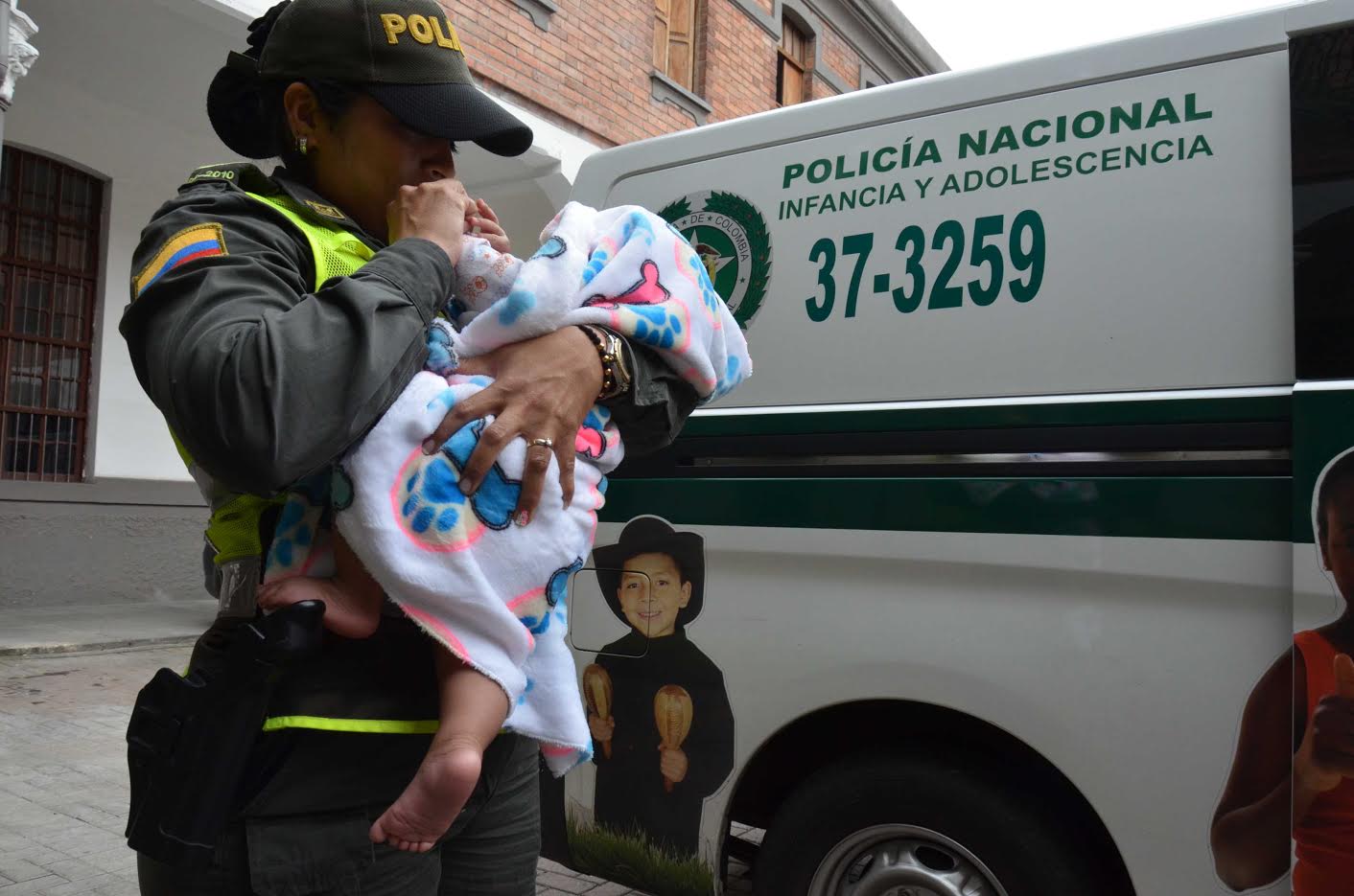 En dos horas rescatado bebé de tres meses de nacido que había sido raptado en Medellín