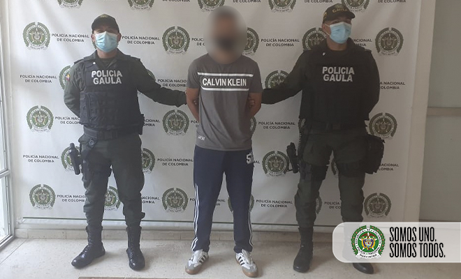 Capturado ‘belleza’ del grupo delincuencial ‘la divisa’ por extorsión, concierto para delinquir y desplazamiento.