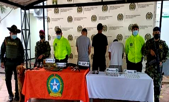 Policía desarticulo grupo delincuencial dedicado al trafico local de estupefacientes denominado “La Banda  de Tavo”