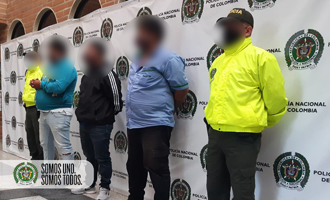 Capturados coordinador y dos integrantes del grupo delincuencial ‘ayacucho’ 