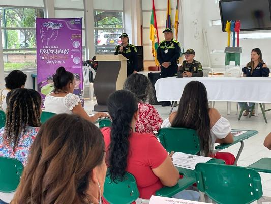 Policía Metropolitana de Neiva de la mano con la comunidad