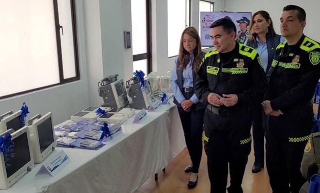 Nuevos equipos en el hospital de la Policía Nacional 