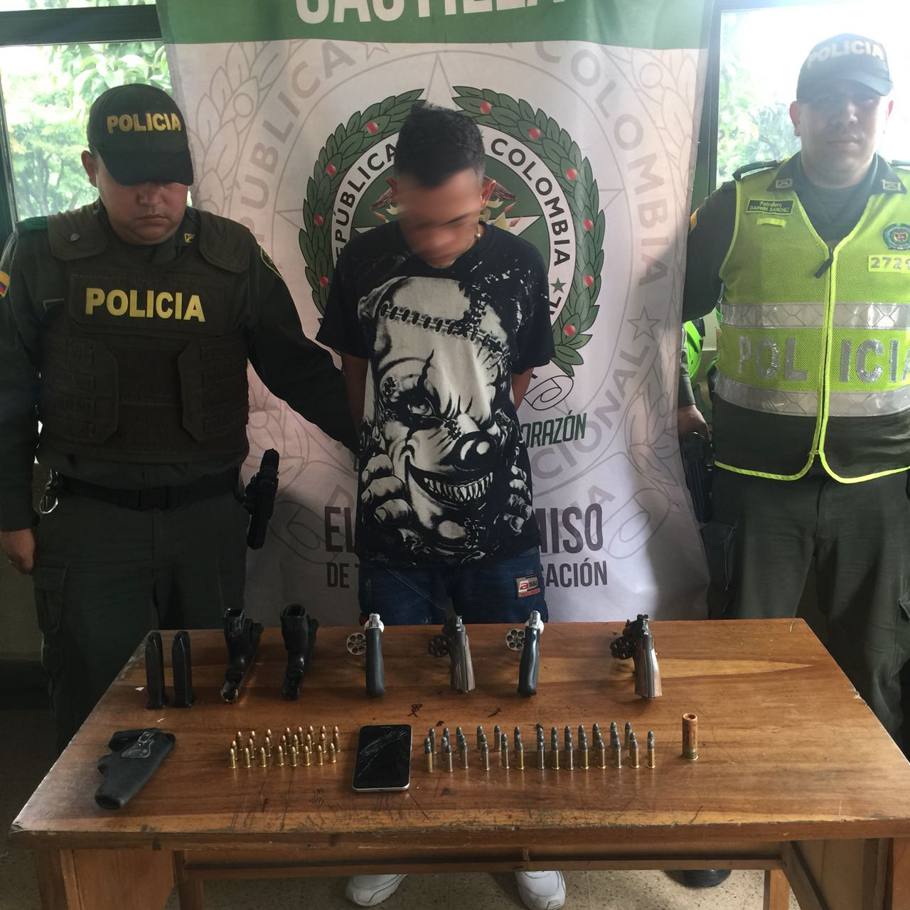 Acción de control permite la incautación de material bélico 