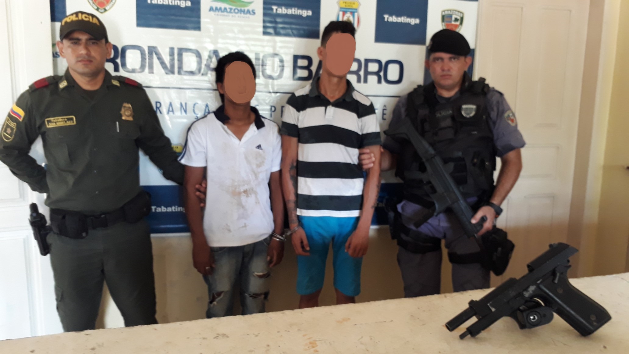 Cooperación Binacional permite captura de delincuentes atracadores.  