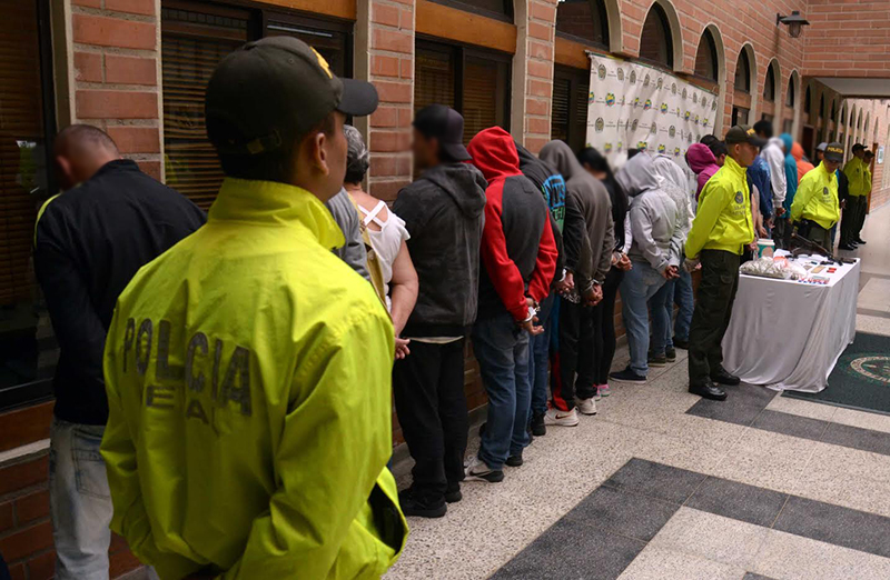Judicializados 37 integrantes del grupo delincuencial organizado “la unión” de Itagüí