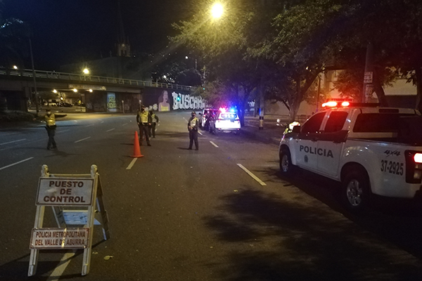 Resultados de controles del segundo toque de queda continuo