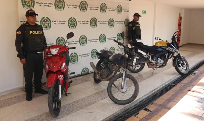  Motocicletas estaban abandonadas en vía pública