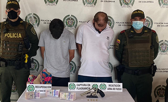 Capturadas 67 personas comprometidas en hurtos mediante diferentes modalidades