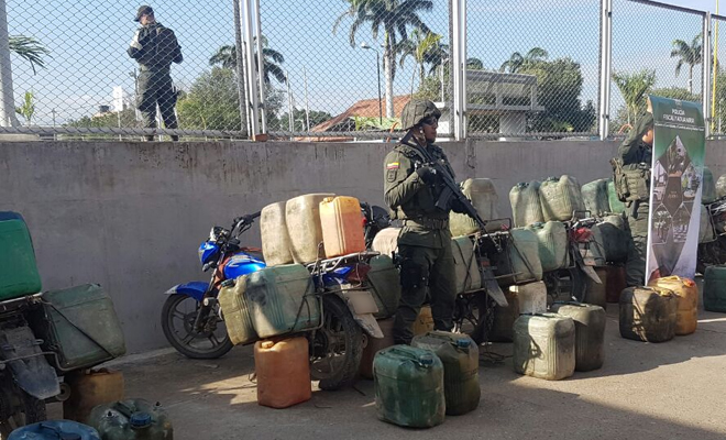 Interceptada ‘caravana de la muerte’ , de esta manera transportaban el combustible ilegal.