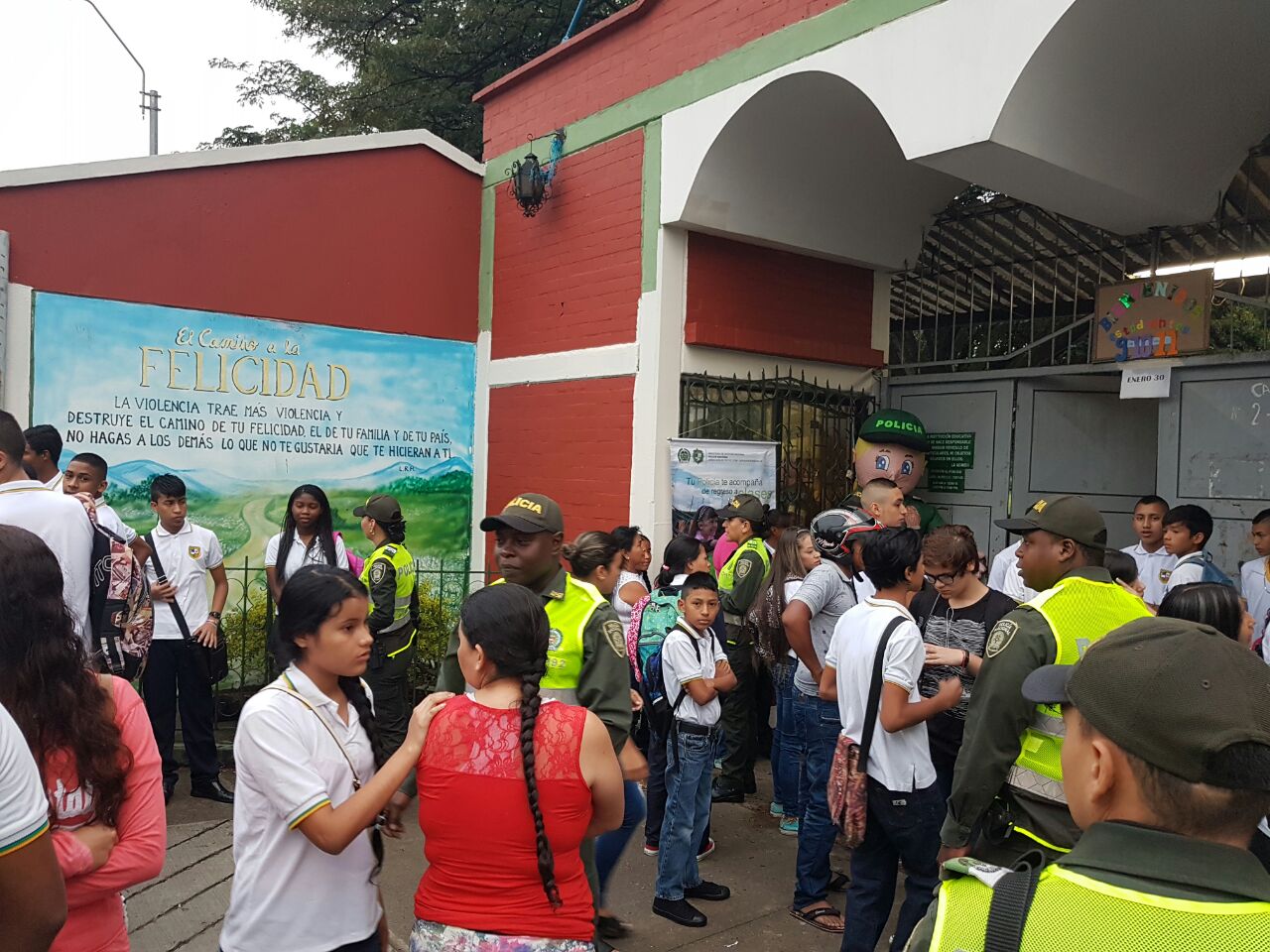 Regreso a clases en Cali