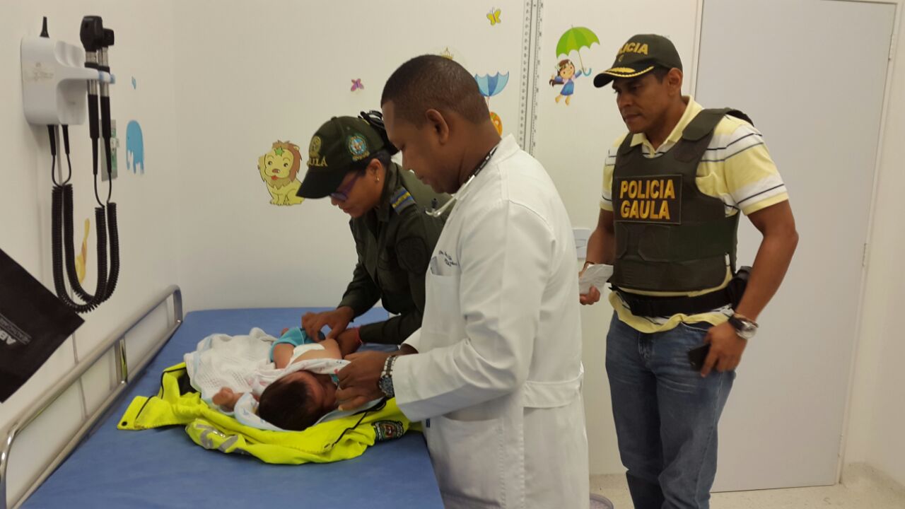 Unidades-Gaula--policía-Cali- rescata sana y salva-niña-Guadalupe