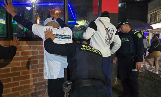 Autoridades reportan 62 capturas durante la última semana en Manizales y Villamaría