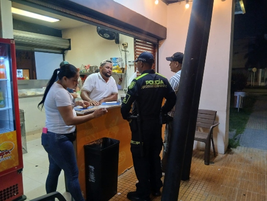 “Turismo Seguro” fortalece la seguridad en el sector gastronómico del norte de Montería