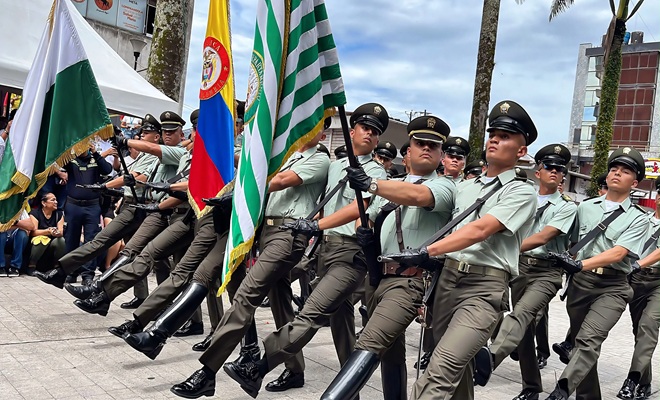Bloque escoltas de la bandera
