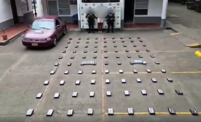 Incautados 94 kilogramos de cocaína ocultos en un vehículo durante operativo en Santander de Quilichao
