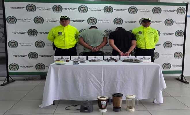 Capturados dos presuntos expendedores de estupefacientes durante allanamiento en Yopal