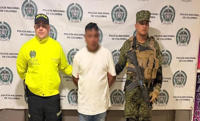 alias jhon y dos funcionarios de la fuerza publica