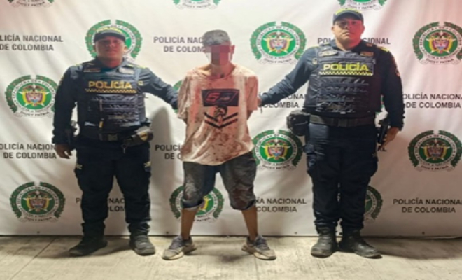 Capturado un hombre por presunto feminicidio en el barrio 20 de Octubre en Santa Marta