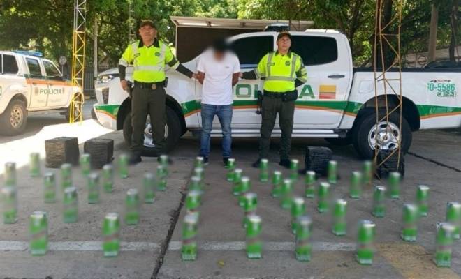 Capturan a hombre por transportar licor adulterado en vía Bosconia–Valledupar