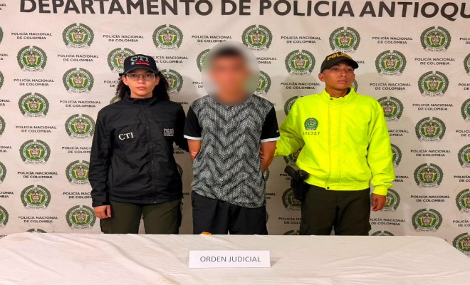 Capturado en Caucasia por homicidio tras investigaci&oacute;n de la Polic&iacute;a y Fiscal&iacute;a