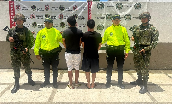 Capturados alias Manolo y Garrapata por homicidio agravado