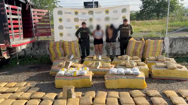 Capturados por trafico de estupefacientes