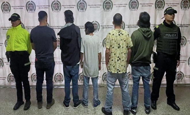 Capturados por tráfico fabricación o porte de estupefacientes