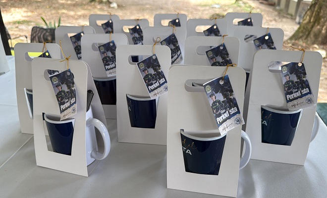 Detalle en el día del periodista