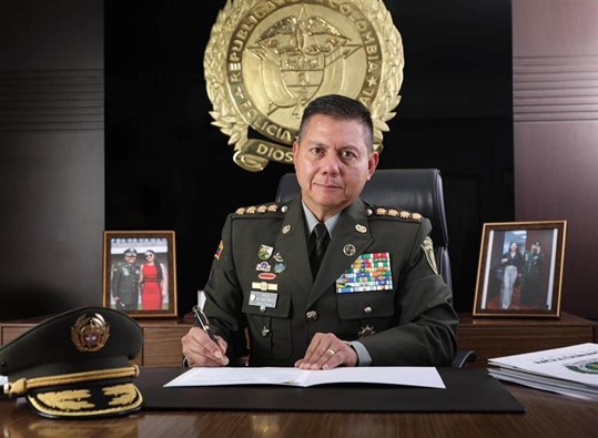 Director General Polic&iacute;a Nacional de Colombia