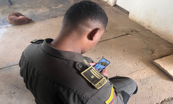 El subintendente, Jair García lleva más de tres meses sin ver a sus hijos