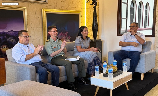 Encuentro en el Palacio Nacional, el arte se convirtió en puente para el diálogo