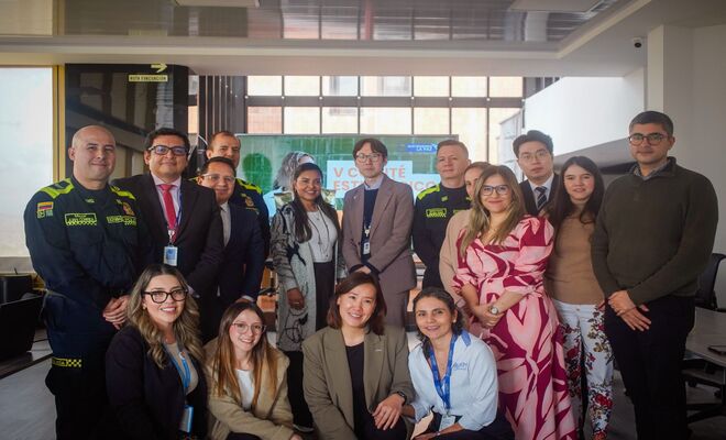 Fotografía general de la actividad con KOIKA Y OIM