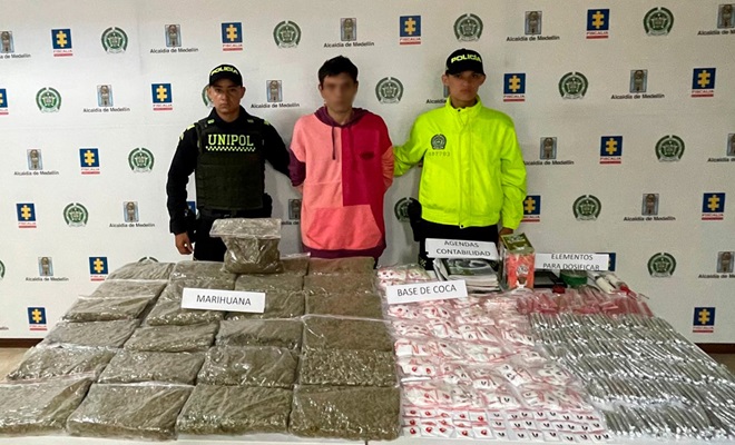 Incantaciones estupefacientes y capturado