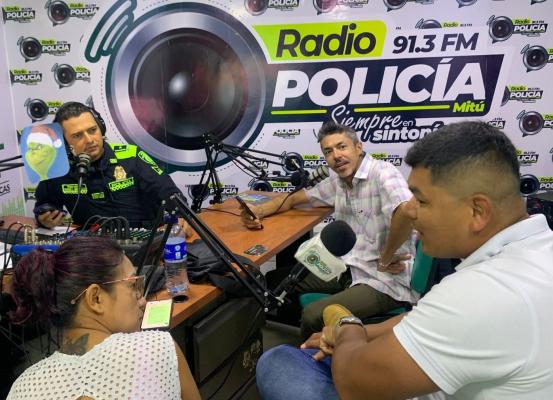 Articulación campaña radial Anti polvora 