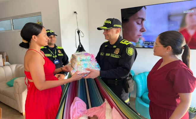 La Policía Metropolitana de Montería fortalece el bienestar de uniformadas que acaban de ser madres