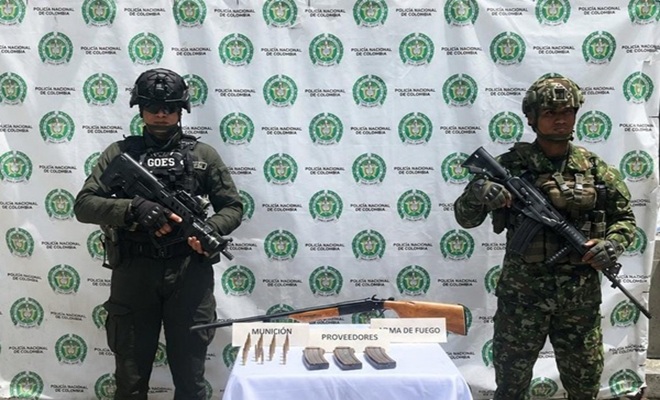 Uniformados hallaron arma de fuego, proveedores y munición durante operativo en Quibdó