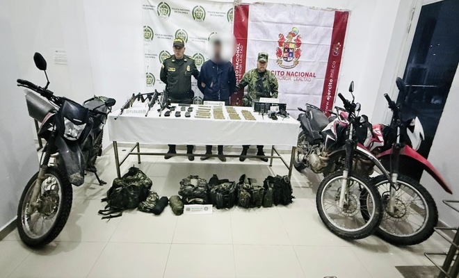 Desmantelan estructura criminal en el sur de Nariño