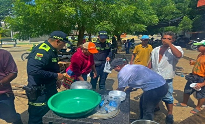 Policía Comunitaria y entidades de salud fortalecen el acompañamiento social en Ciénaga de Oro