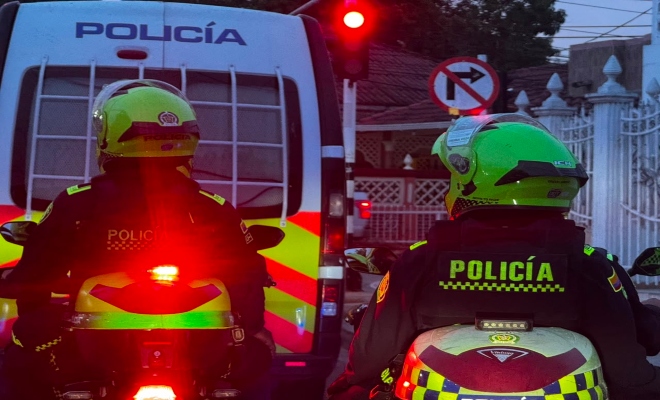 Policía Nacional fortalece los operativos de seguridad en Turbaco para prevenir el delito
