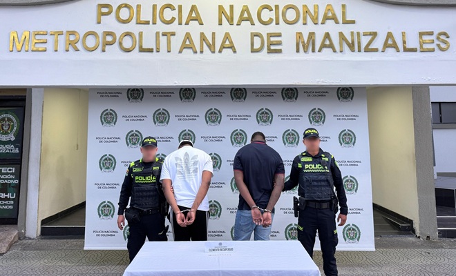 Identificados dos hombres presuntamente relacionados con modalidad de “falsa transacción” en Manizales