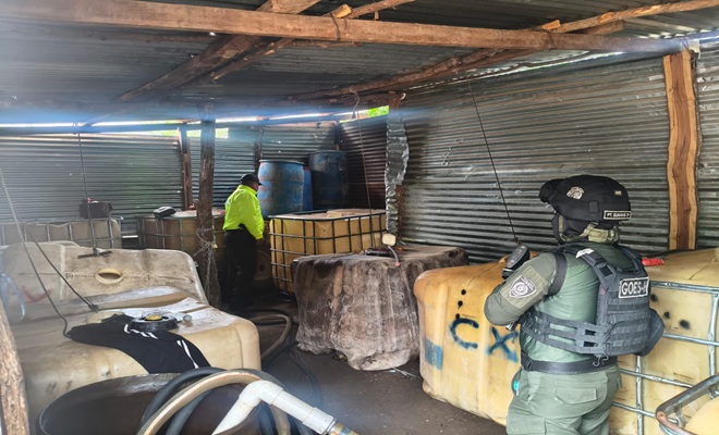 Allanamiento a inmuebles con almacenamiento de hidrocarburos