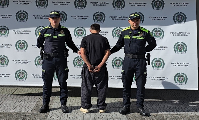 Capturado alias “Ronny” por presunta participación en hurto a residencia en Manizales
