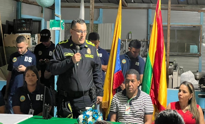 Inaguracion de zona segura en henequen