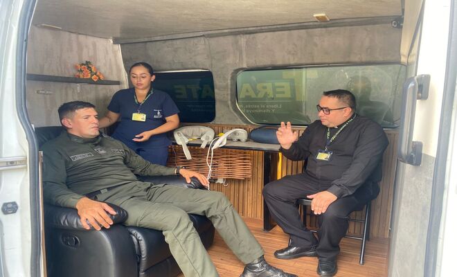 Atención psicológica y espiritual al personal policial.
