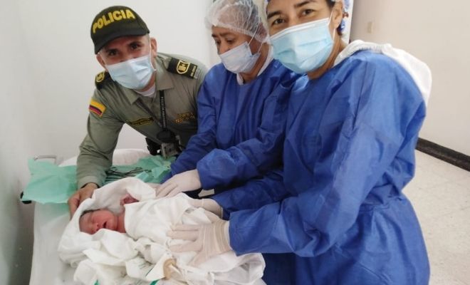 Ayudamos a dar a luz a una mujer en Villavicencio1